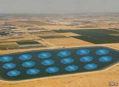 Израильтяне начали испытания плавающих солнечных электростанци