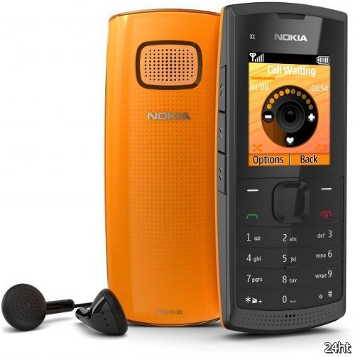 Nokia X1-00 – музыкальный телефон за менее чем 35 Евро
