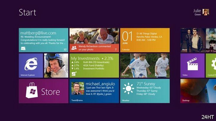 Windows 8 будет главной темой выступления Стива Балмера на CES 2012