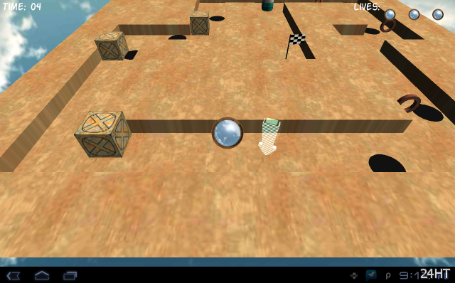 RocknBall Free 3D 1.5 - докати шарик до финиша