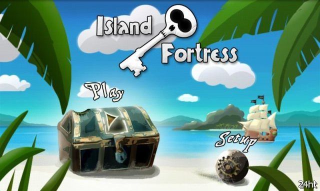 Island Fortress 1.0.0 - защитите сокровища от жадных пиратов!