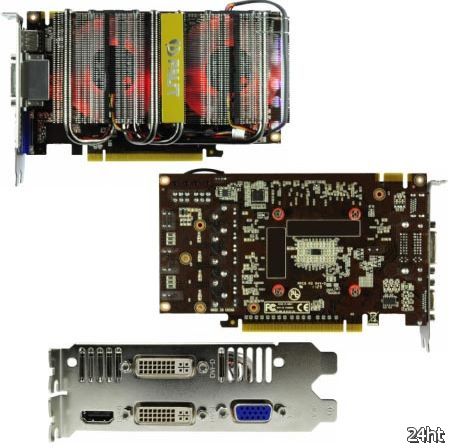 Компоненты 3D-карты Palit GeForce GTX 560 Ti Twin Light Turbo работают на повышенных частотах