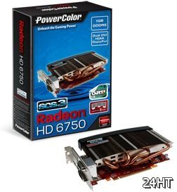 PowerColor SCS3 Radeon HD 6750 с радиатором-гигантом