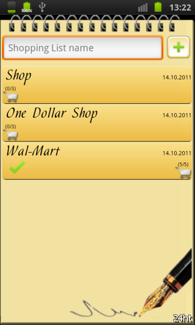 Shopping List 1.0.2 - Удобный и простой список покупок для Вашего телефона