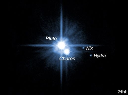 Исследование спутников Плутона может представлять опасность