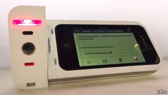 Лазерная проекционная клавиатура для iPhone (2 фото)
