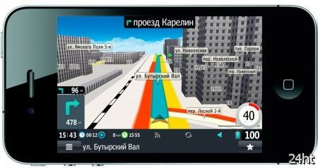3D-навигация с "пробками" для iPad и iPhone