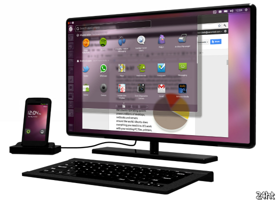 Интеграция ОС Ubuntu и Android (видео)