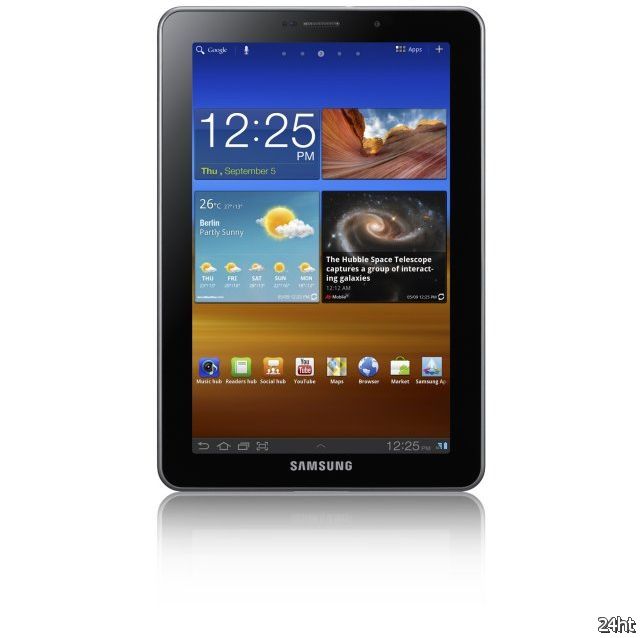 Samsung начинает официальные продажи Galaxy Tab 7.7 в России