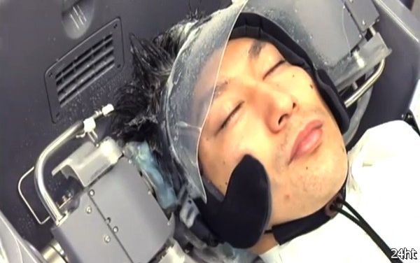 Роботизированная установка для мытья головы от Panasonic (видео)