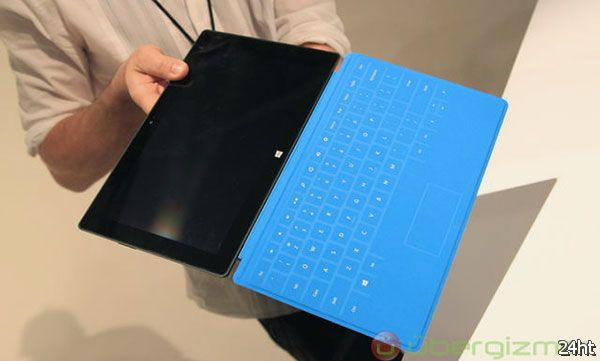 Живые фото и первые впечатления от планшетов Microsoft Surface