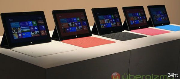 Живые фото и первые впечатления от планшетов Microsoft Surface