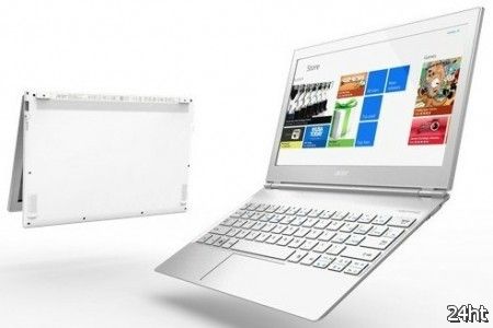 Ультрабуки Acer Aspire S7 оснащены сенсорными дисплеями разрешением Full HD