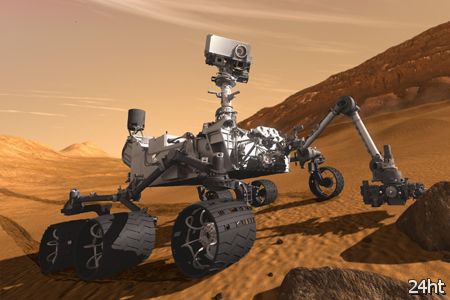 Новый марсоход «Curiosity» поможет в поиске доказательств древних форм жизни на Марсе