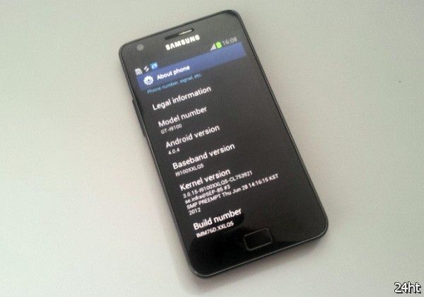 Samsung Galaxy S II обновили до Android 4.0.4