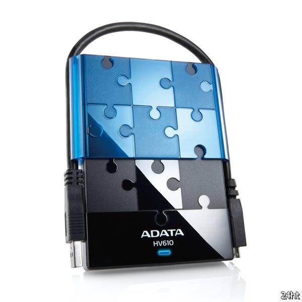 ADATA выпускает внешний жесткий диск DashDrive HV610 USB 3.0