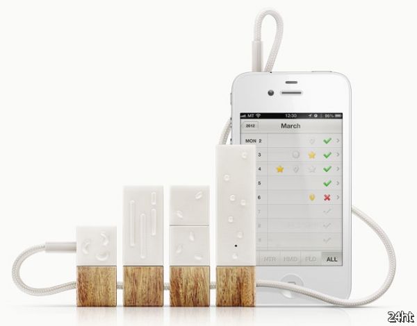 Lapka Personal Environmental Monitor – датчики окружающей среды для iPhone