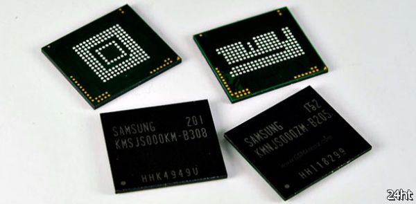 Apple уменьшает объемы заказов на чипы памяти Samsung