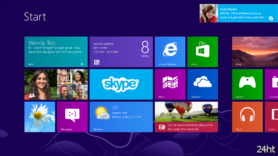 Анонсирована версия Skype для Windows 8