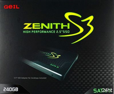 Готовятся к выпуску SSD-накопители серий GeIL Zenith S2 и Zenith S3