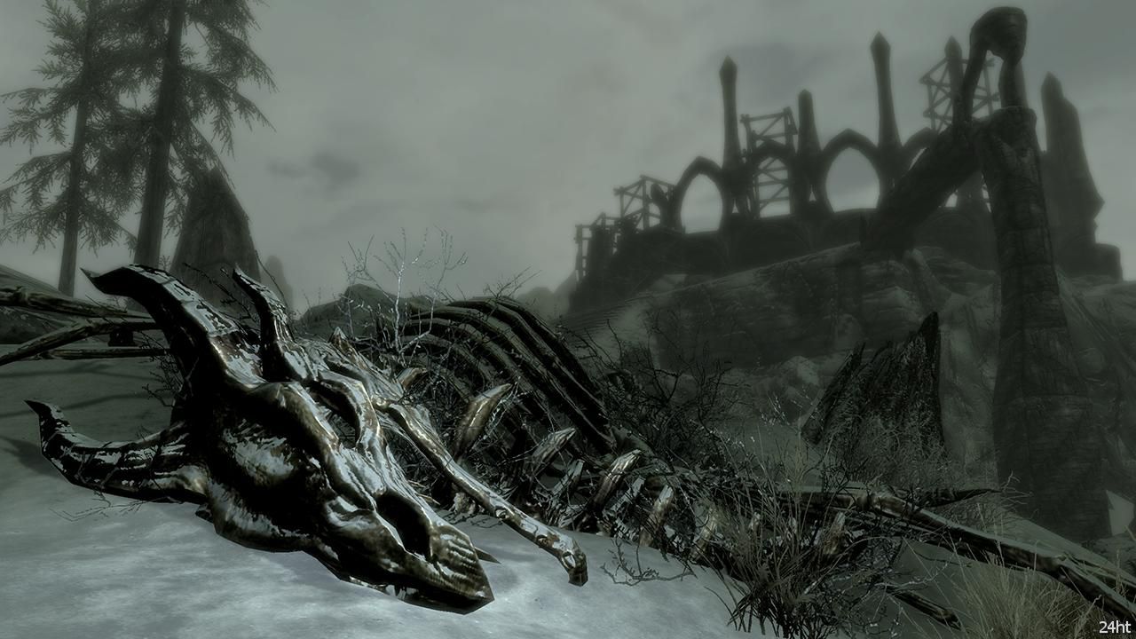 Еще больше скриншотов из Skyrim Dragonborn