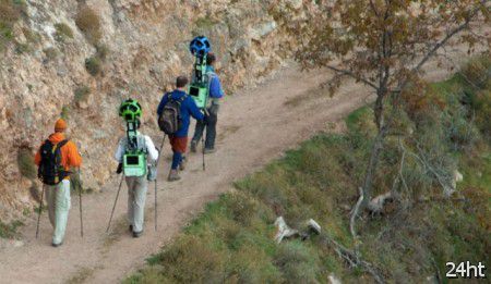 Камера Google Street View Trekker покажет красоты Большого Каньона