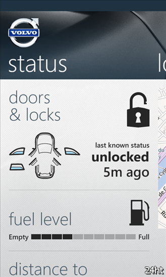 Компания Volvo выпустила приложение "Volvo On Call" для Windows Phone