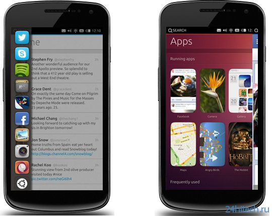 Анонсирована ОС Ubuntu для смартфонов, первые аппараты — примерно через год