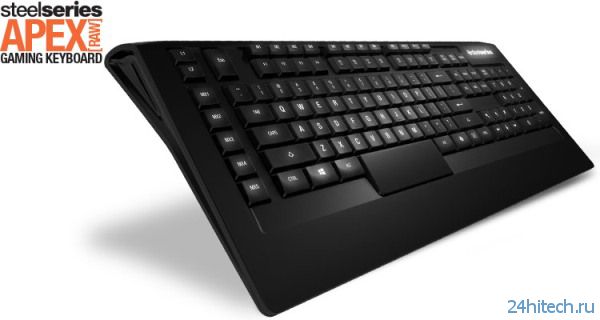 SteelSeries представила программируемые клавиатуры с подсветкой Apex и Apex [RAW]