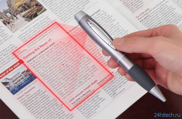 Pen Sized Scanner — ручка-сканер со встроенным диктофоном