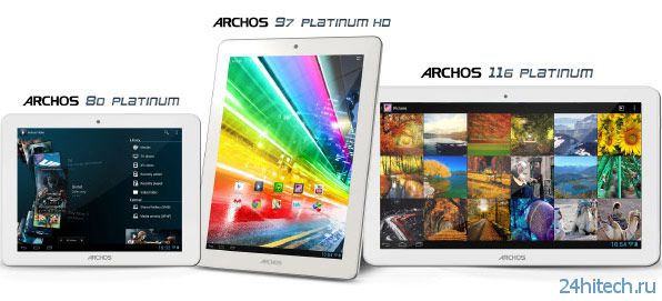 Планшет Archos 97 Platinum HD с экраном разрешением 2048 x 1536 пикселей стоит 9