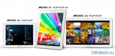 Планшеты Archos получили приставку Platinum