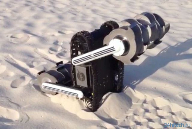 RASSOR - робот NASA для добычи воды и льда на Луне.