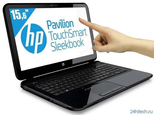 Ноутбук HP Pavilion TouchSmart Sleekbook 15-B153ef с сенсорным дисплеем