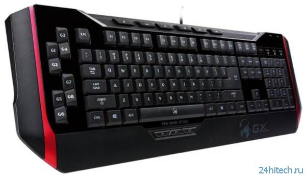 Профессиональная игровая клавиатура Genius Manticore с LED-подсветкой
