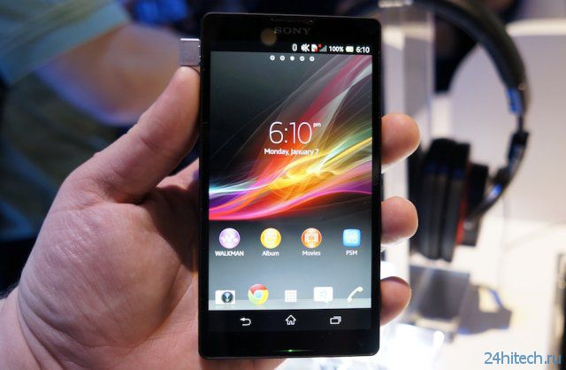 Sony начинает продажи новых смартфонов Xperia ZL