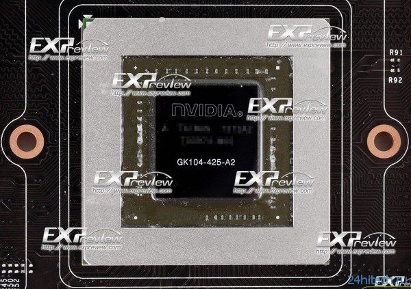 Первый снимок GPU NVIDIA GK104-425 – основы видеокарты NVIDIA GeForce GTX 770