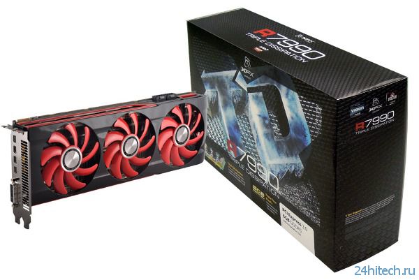 Видеокарта XFX Radeon HD 7990 в комплекте с восемью популярными играми
