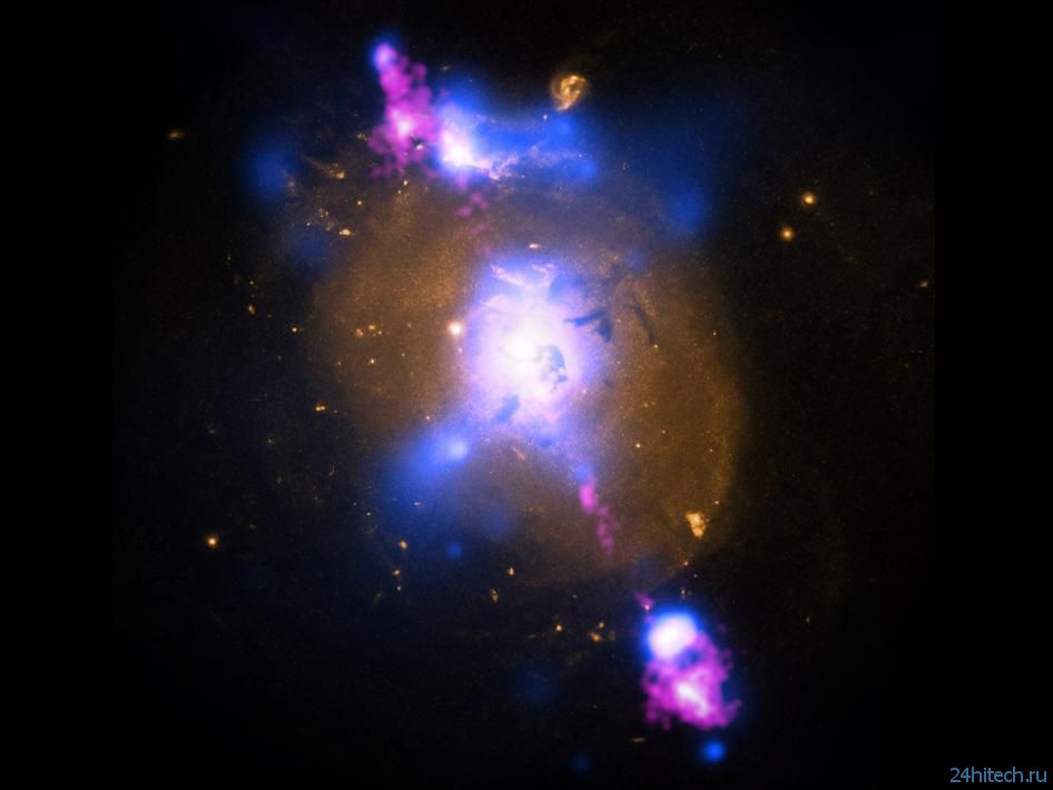 Выяснено, что происходит в галактике 4C+29.30