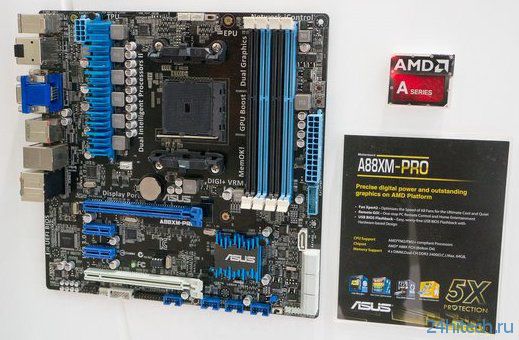 ASUS показала материнскую плату с поддержкой гибридных процессоров AMD Kaveri