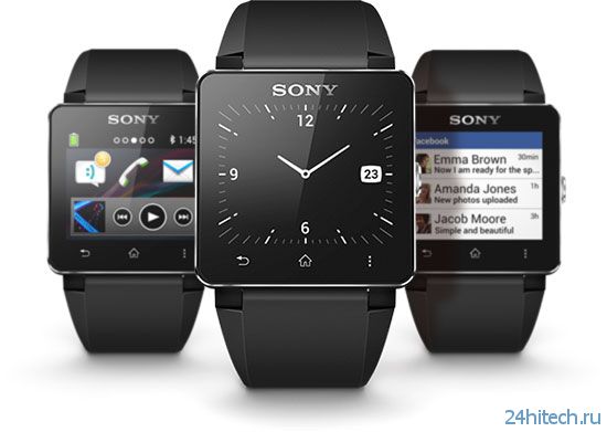Часы Sony SmartWatch 2 представлены официально