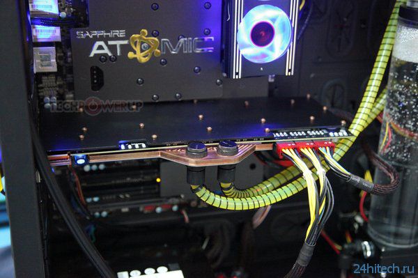 Computex 2013: двухъядерная видеокарта SAPPHIRE Radeon HD 7990 Atomic с жидкостной системой охлаждения