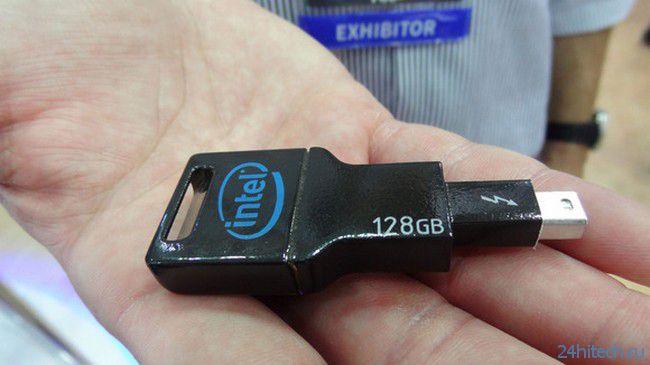 Intel показала самую быструю флешку в мире с интерфейсом Thunderbolt