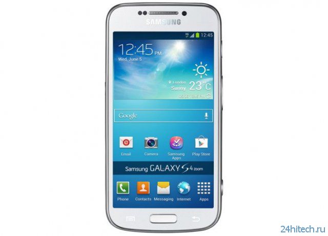 Официальный анонс камерофона Samsung Galaxy S 4 Zoom