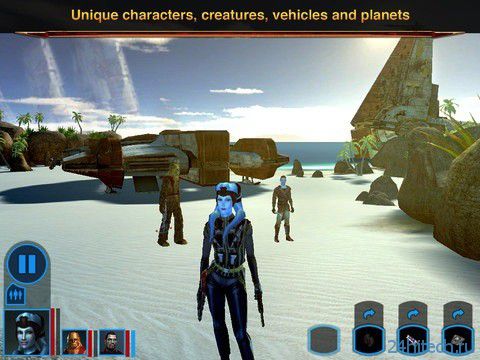 Star Wars: Knights of the Old Republic портировали на iPad