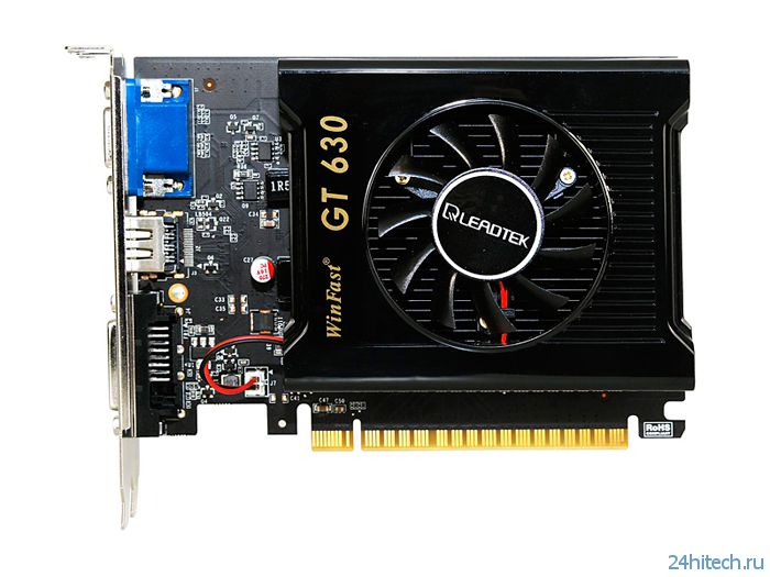 Видеокарта Leadtek WinFast GT630 SD3 с 2 Гбайт памяти