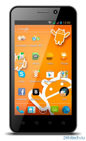 Digma iDxD5 3G: 5-дюймовый "планшетофон"