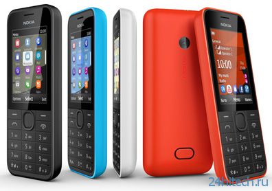 Nokia 207, Nokia 208 и Nokia 208 Dual SIM — недорогие телефоны с поддержкой HSPA