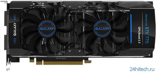 Galaxy удваивает объем памяти 3D-карты GeForce GTX 770