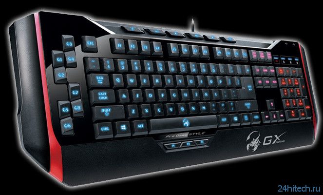 Игровая клавиатура Genius GX Gaming Manticore с многоцветной подсветкой